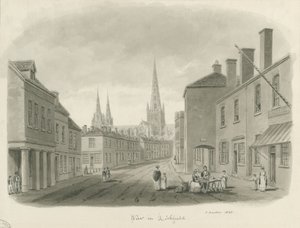 Lichfield - Vista della strada