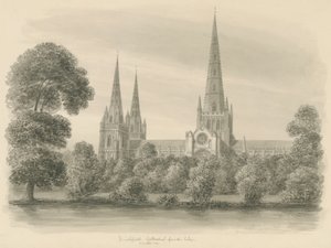 Cattedrale di Lichfield - Vista sud