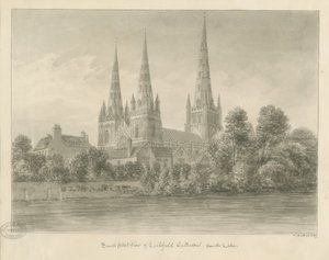 Cattedrale di Lichfield - Vista Sud-Ovest