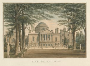 Middlesex - Chiswick House, 1822 da John Buckler