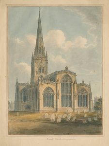 Nottinghamshire - Chiesa di Newark da John Buckler