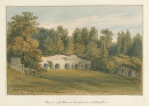 Oxfordshire - Henley upon Thames - Anfiteatro Romano a Park Place, 1826