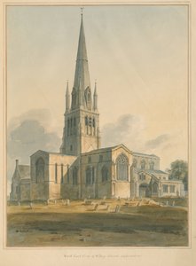 Oxfordshire - Chiesa di Witney, 1802 da John Buckler