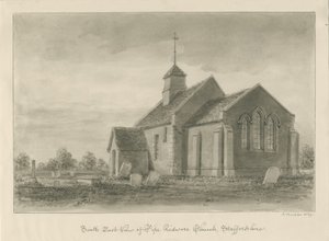 Chiesa di Pipe Ridware da John Buckler