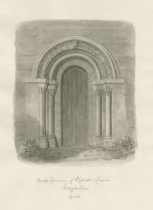 Chiesa di Rolleston - Porta Nord