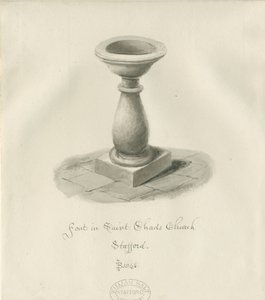 Stafford - Fonte nella Chiesa di San Chad