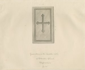 Chiesa di Standon - Lapide