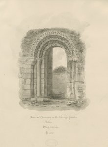 Stone - Antico portale nel giardino del vicariato da John Buckler