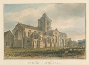 Sussex - Arundel Church da John Buckler