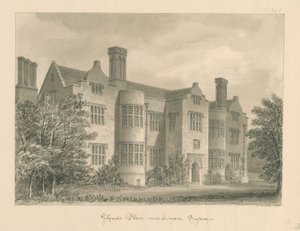 Sussex - Lewes - Glynde Place da John Buckler