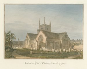 Sussex - Chiesa di Petworth, 1825 da John Buckler