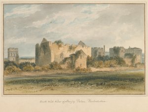 Galles - Pembrokeshire - Palazzo di Llanfey da John Buckler