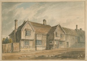 Warwickshire - Stratford - Casa di Shakespeare da John Buckler