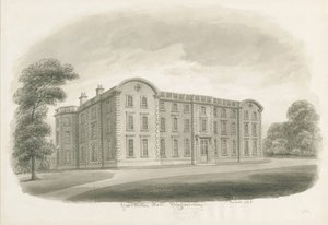 Weston-under-Lizard - Hall da John Buckler
