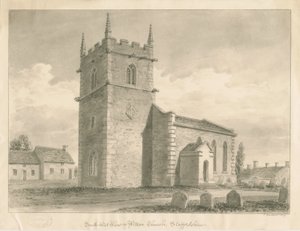 Chiesa di Wetton da John Buckler