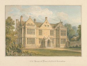 Wiltshire - Berwick Saint Leonardo - Casa antica, 1814 da John Buckler