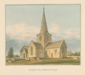 Wiltshire - Chiesa di Chilmark, 1814 da John Buckler