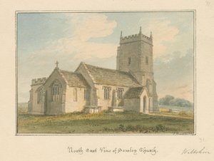 Wiltshire - Chiesa di Semley da John Buckler