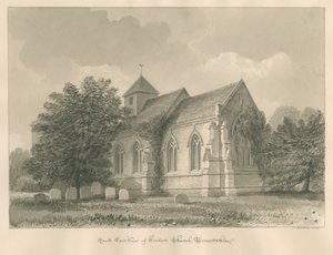 Worcestershire - Chiesa di Hadsor da John Buckler