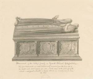 Chiesa di Yoxall - Monumento della famiglia Welly