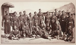 Squadra di baionette del 4° Reggimento Goorkha, 1878