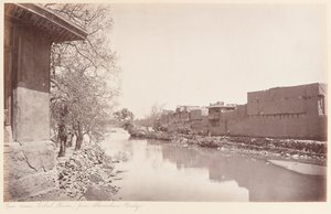 Una vista del fiume Kabul