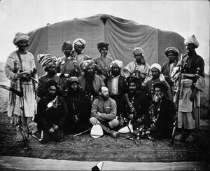 Maggiore Cavagnari con Sirdars e Kunae Synd
