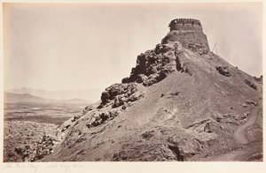 Panorama di Kabul visto dal Bala Burj, 1879