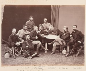 Gruppo del Quartiermastro Generale, febbraio 1880