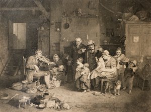 Il violinista cieco (dopo Sir David Wilkie)