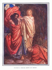 Fedele colpito da Mosè da John Byam Liston Shaw