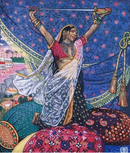 Meno della polvere, illustrazione da The Garden of Kama (e altri testi dall