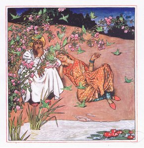 Ama leggermente, illustrazione da The Garden of Kama (e altri testi dall