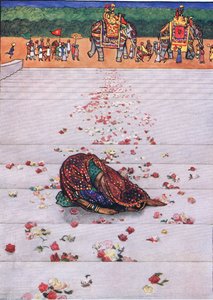 Canzone dello schiavo devoto, illustrazione da 