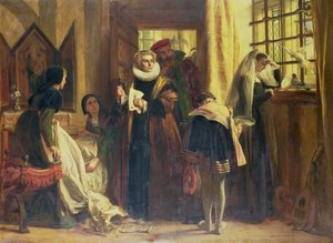Maria Stuarda in prigionia da John Callcott Horsley
