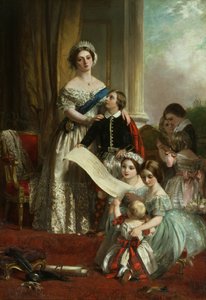 Regina Vittoria e i suoi figli
