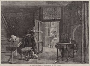 Il ritorno della governante da John Callcott Horsley