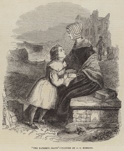 La tomba del padre da John Callcott Horsley