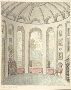 Lea Castle, Worcestershire, Salone, Vista Nord