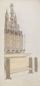 Bancarelle nella Cappella di San Giorgio, Castello di Windsor da John Carter