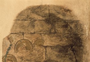 Studio degli affreschi nella Sala Capitolare da John Carter