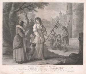 Elena in abito da pellegrina - "Tutto è bene quel che finisce bene," Atto III, Scena V
