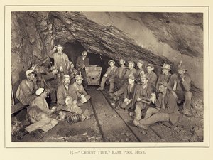 "Croust Time", miniera di East Pool da John Charles Burrow
