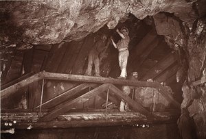 Il Ponte, miniera di East Pool, illustrazione da 