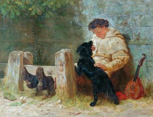 Il suo unico amico, 1875 da John Charles Dollman