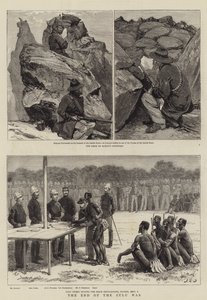 La fine della guerra zulu da John Charles Dollman