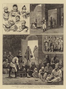 La carestia in Armenia, schizzi a Diarbekir