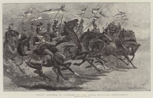 Alt!, Carica dei lancieri al Royal Military Tournament da John Charlton