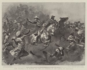 Come il colonnello R H Martin guidò i 21st Lancers nella battaglia di Omdurman