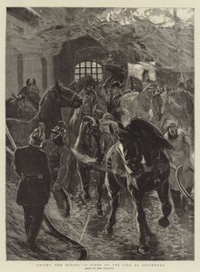 Salvataggio dei cavalli, una scena dell